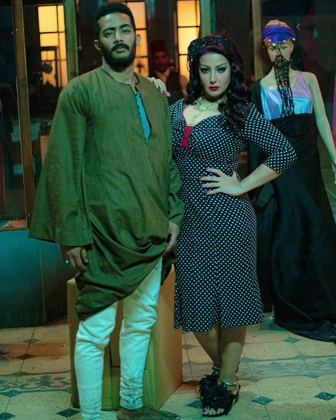 سمية الخشاب ومحمد رمضان