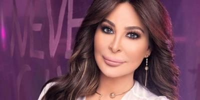 تعرفي على سعر فستان إليسا الفضي المرصع بأحجار الراين