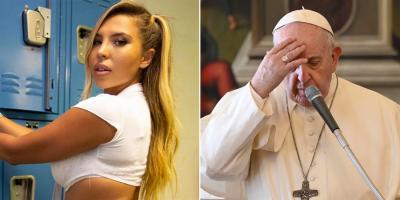 عارضة الأزياء البرازيلية التي حازت على إعجاب بابا الفاتيكان: حصلت علي مزيد من النقود!
