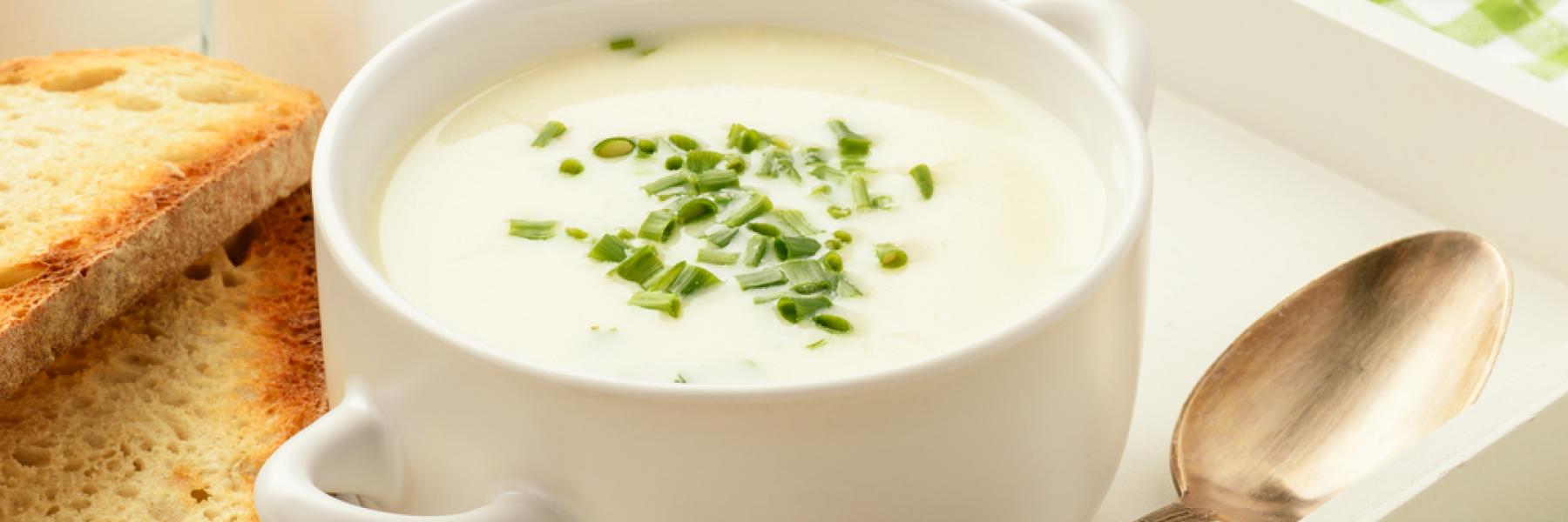 شوربة بيضاء