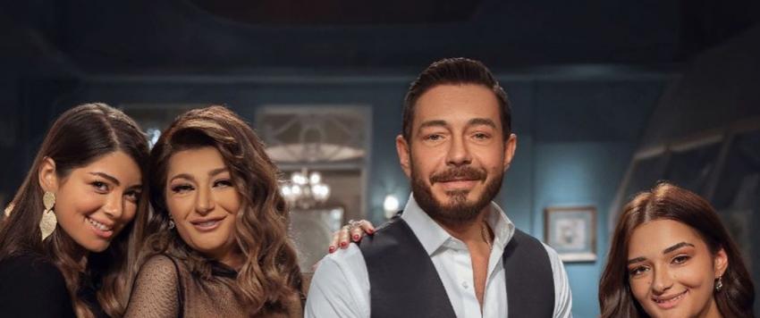 أحمد زاهر وعائلته