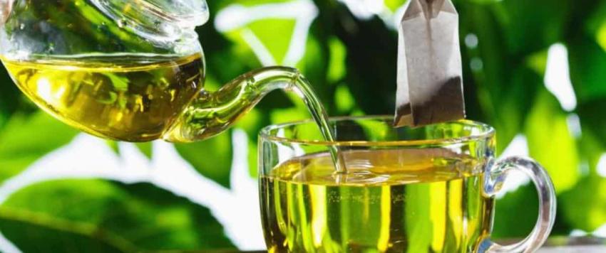 الشاي الأخضر