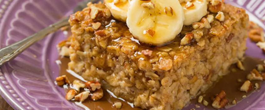 الشوفان بالموز