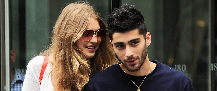 جيجي حديد وزين مالك