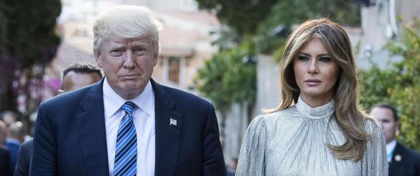 دونالد ترامب وميلانيا ترامب