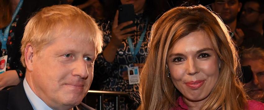 بوريس جونسون و كاري سيموندس