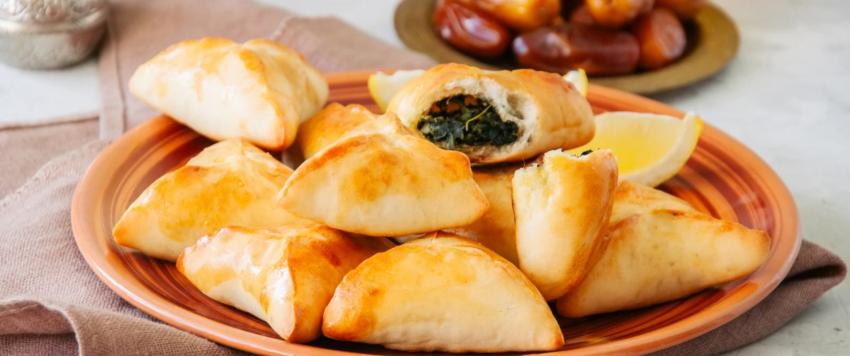 سبانخ بدبس الرمان