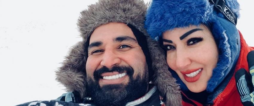 سمية الخشاب وأحمد سعد