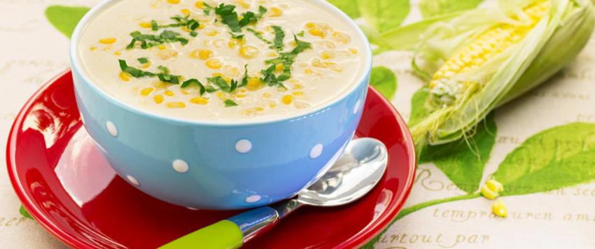 وصفة شوربة الذرة