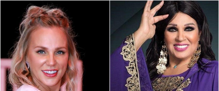 شيرين رضا وفيفي عبده