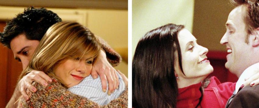 "فرندز": 4 مرات أثبت فيها مونيكا وتشاندلر أن علاقتهما أكثر توافقاً من روس وراتشيل