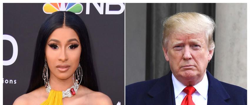 كاردي بي ودونالد ترامب