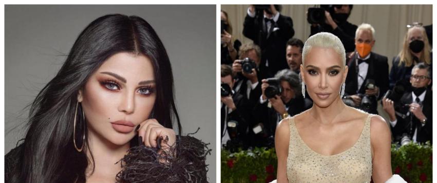 هيفاء وهبي وكيم كارداشيان