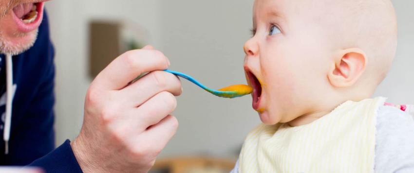 الشوفان للاطفال الرضع