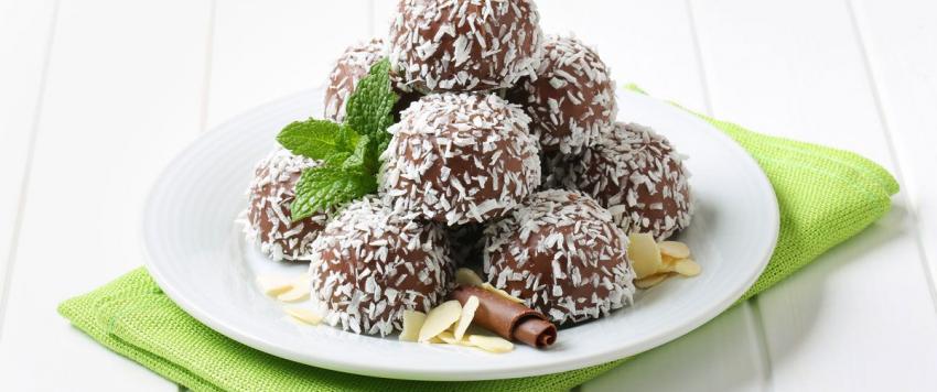 كرات القهوة بالجوز