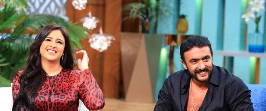 ياسمين عبد العزيز وأحمد العوضي