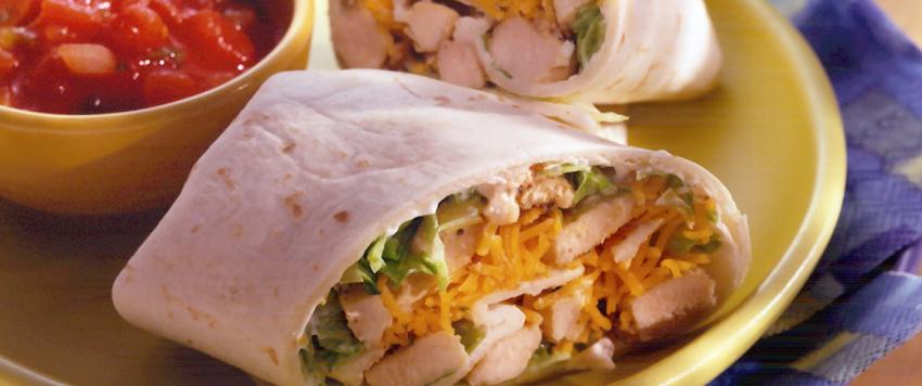 تورتيلا صدور الدجاج