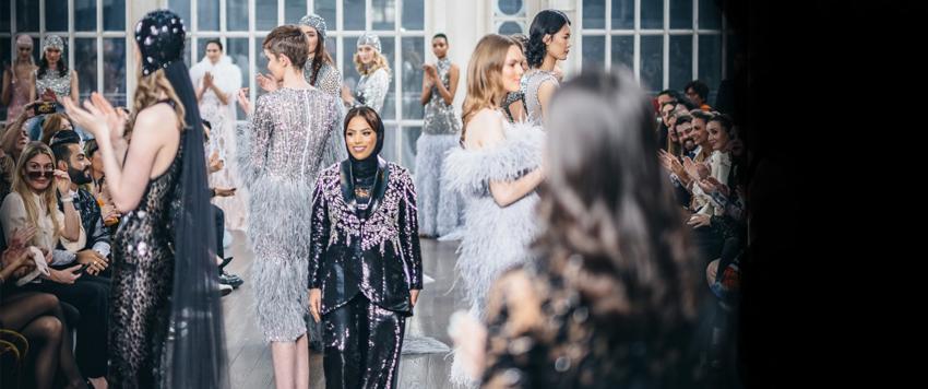 مصممة عمانية في أسبوع الموضة بلندن