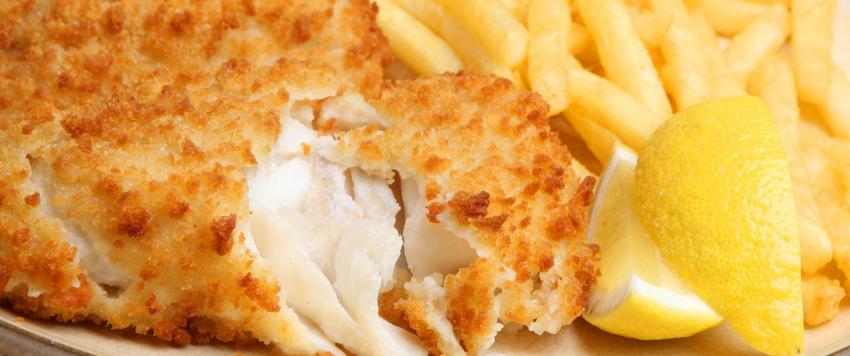 قلي السمك بدون رائحة