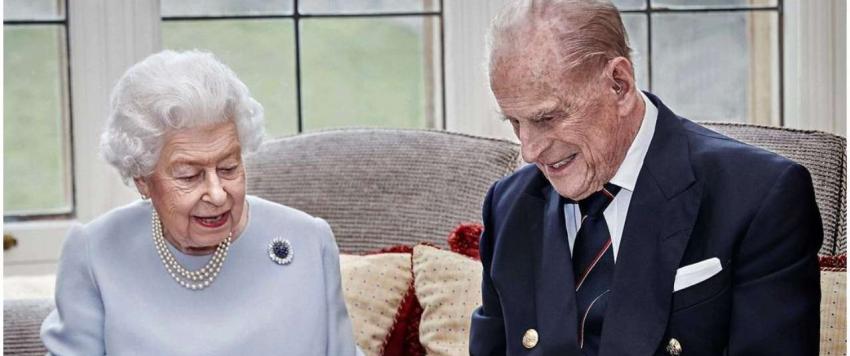 الأمير فيليب والملكة إليزابيث