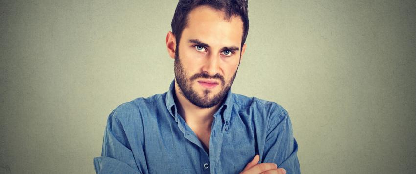 الغَيْرَةُ هي مجموعة أحاسيس وتصرفات تحدث عندما يظن الشخص أن علاقته القوية بشخص ما مُهددة  من قبل شخص  آخر منافس.