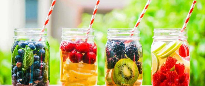 اقتراحات خلطات لمشروب الديتوكس