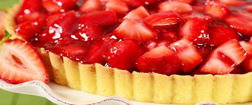 فطيرة الفراولة