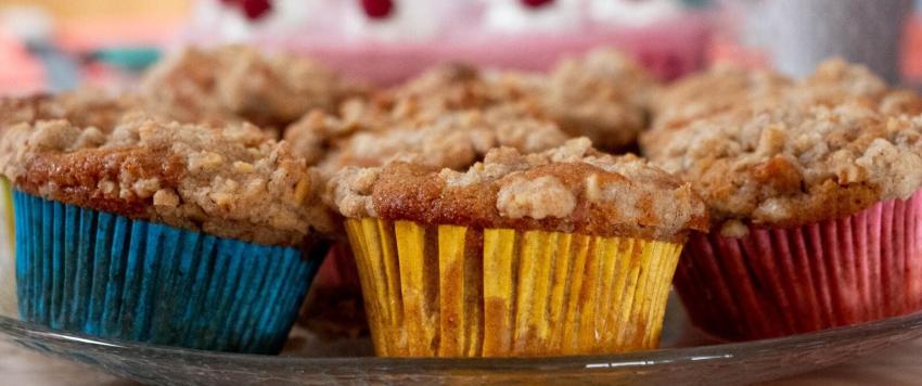 مافن الجزر والجوز