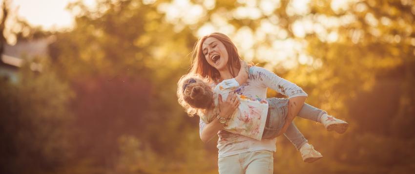 كيف تصبحين قدوة حسنة لطفلك