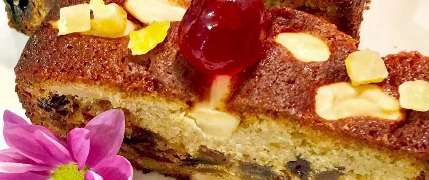 انجلش كيك بالفواكه