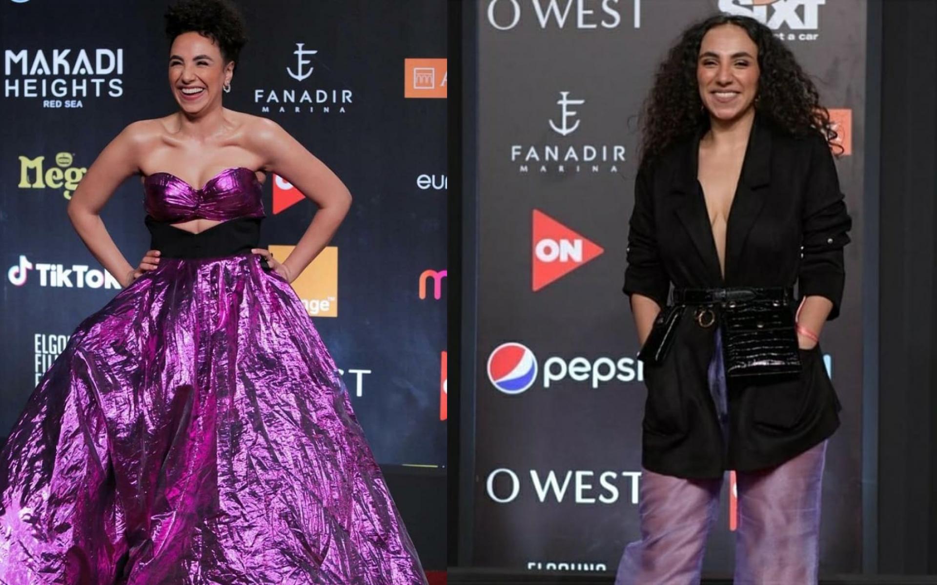 الممثلة المصرية زينب غريب نالت أسوأ إطلالة بامتياز ليومين متتاليين، إذ اختارت أول يوم فستان كانت قماشته سيئة جداً ولم تهتم كثيراً بالشعر والمكياج. أما اليوم الثاني فاختارت جاكيت بليزر طويل ونسقته مع بنطلون جينز ولم تصفف شعرها