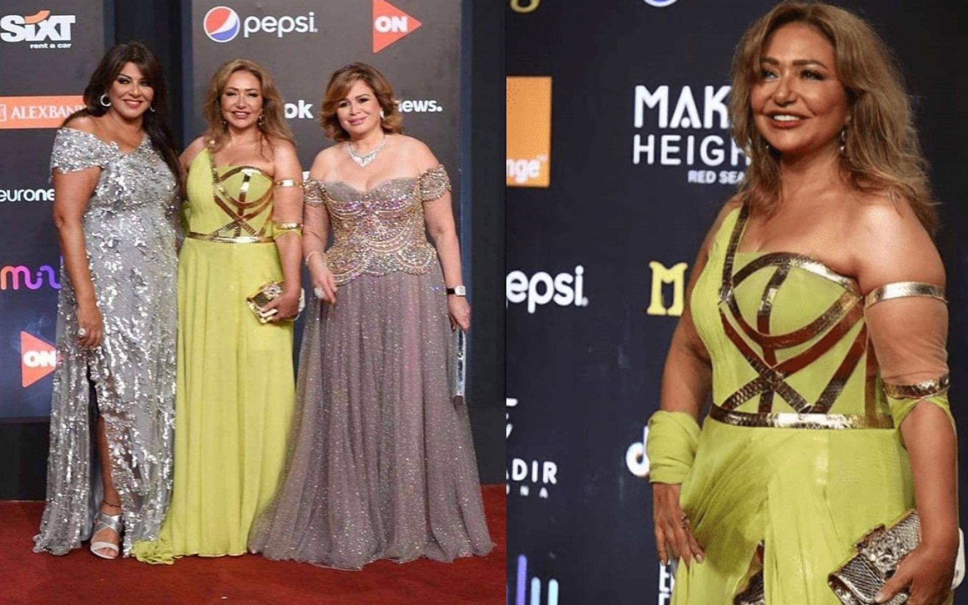 ليلى علوي، إلهام شاهين، وهالة صدقي حصدن انتقادات لاذعة بسبب الفساتين التي وصفت أنها من عام الـ 80