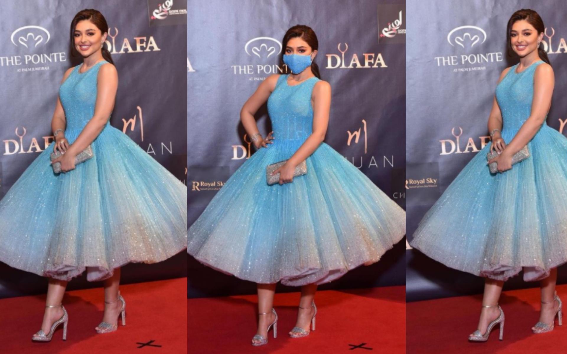 الفاشينيستا السعودية الشهيرة إلين سليمان نالت لقب أجمل إطلالة في المهرجان